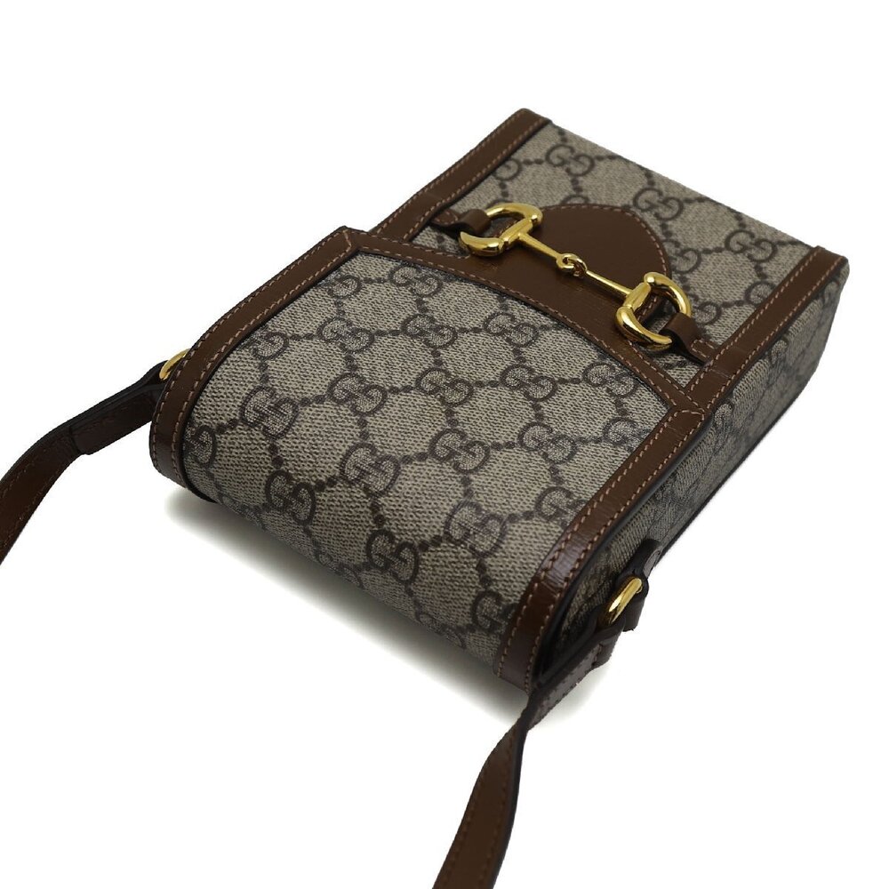 Gucci GG Supreme Horsebit Shoulder Bag Crossbody - Picture 5 of 10